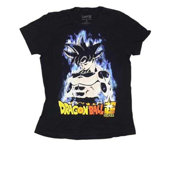 Dragon Ball Super Goku Tee - Black Anime Graphic Streetwear Shirt - Picture 1 of 6